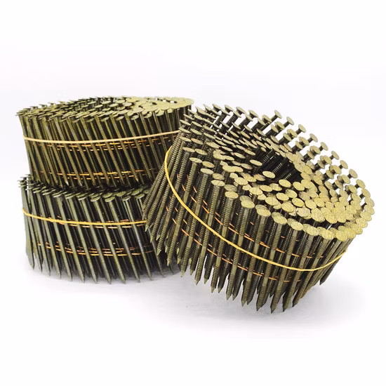 Wire Nails 0.083"X 2 in Coil Nail for Wooden Pallet and Construction