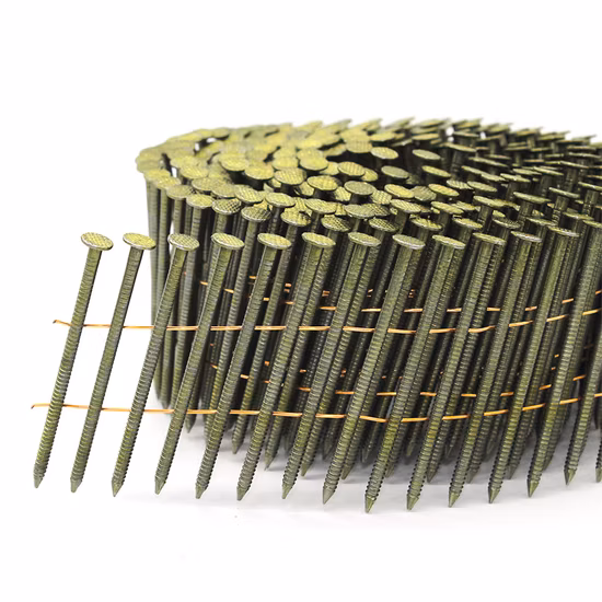 Wire Nails 0.083"X 2 in Coil Nail for Wooden Pallet and Construction